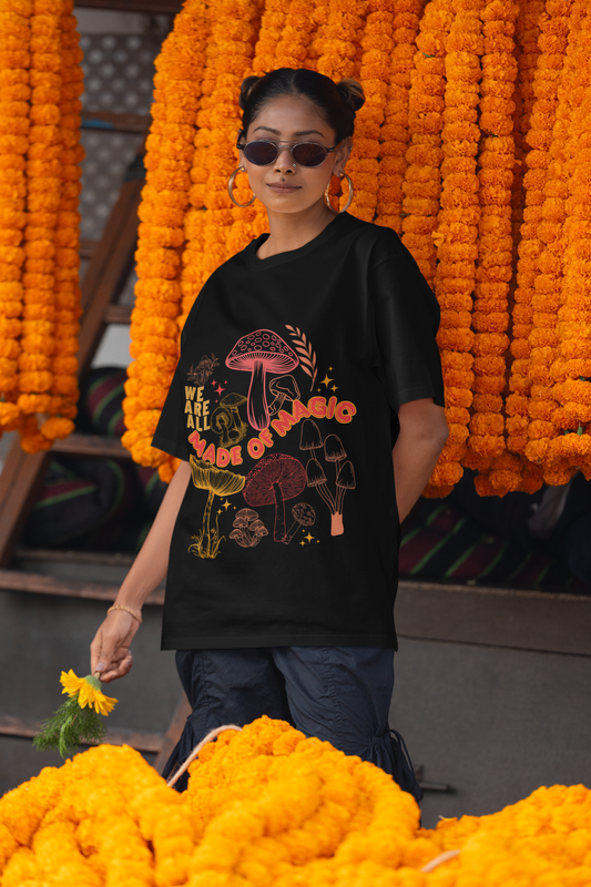 Stay Trippy – Mushroom Vibes Tee